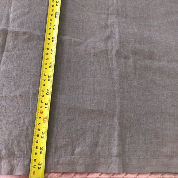 SOLD Johnny Was JW Los Angeles Floral Embroidered 100% Linen Shift Tunic Dress - Picture 10 of 10